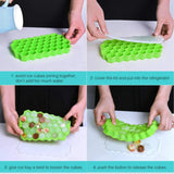 Silicone Honeycomb IceCube Tray