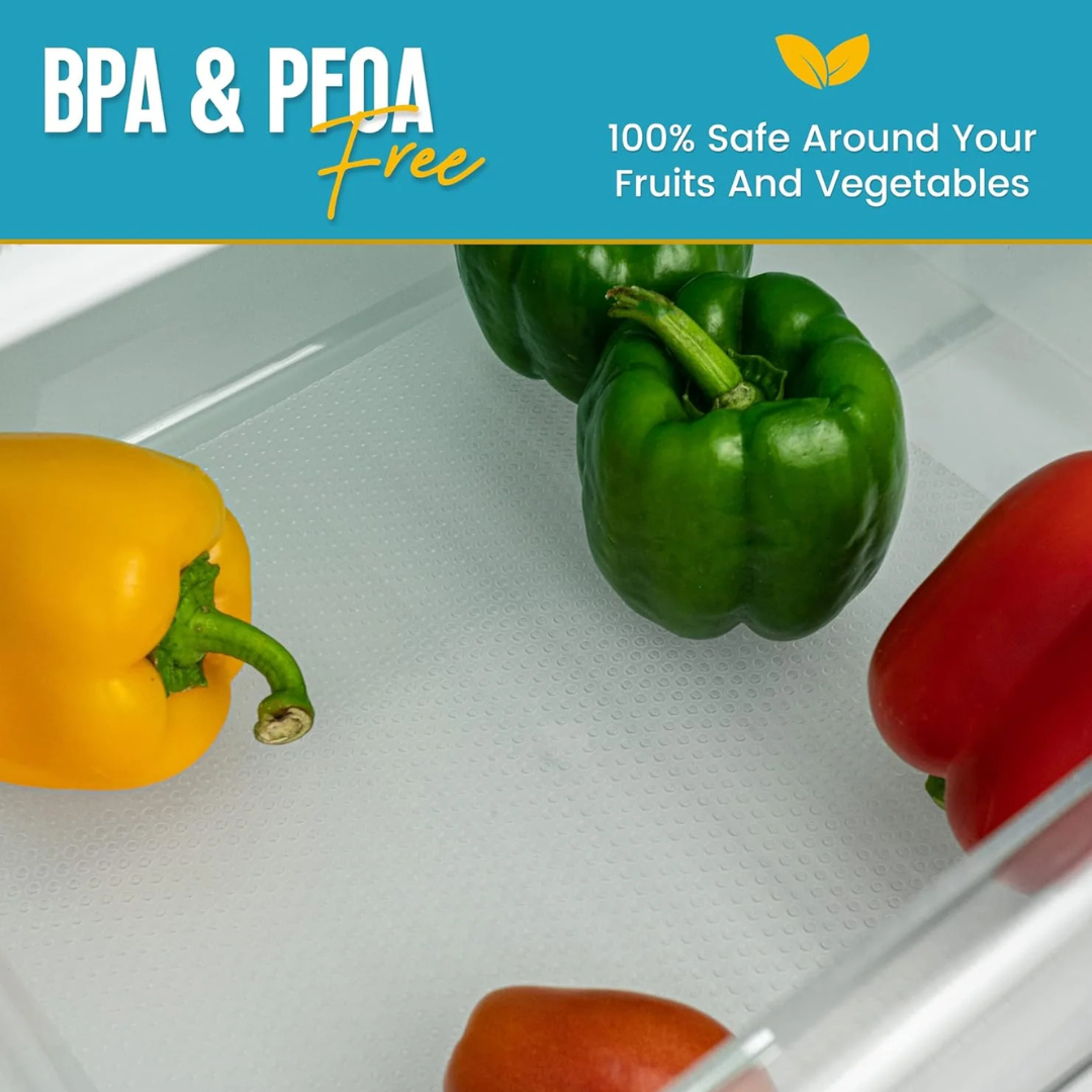 Fridge Organizer Mats – Pack of 4 - Avira Official Store 